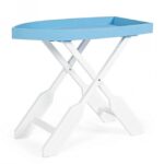 Yes - TAVOLO GOZZO PIEGH BIANCO-AZZURRO L