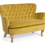 Bizzotto - DIVANO 2P ORLINS SENAPE