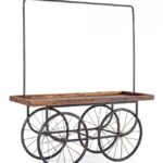 Bizzotto - TAVOLO ESPOSITORE C-RUOTE 160X70X189H