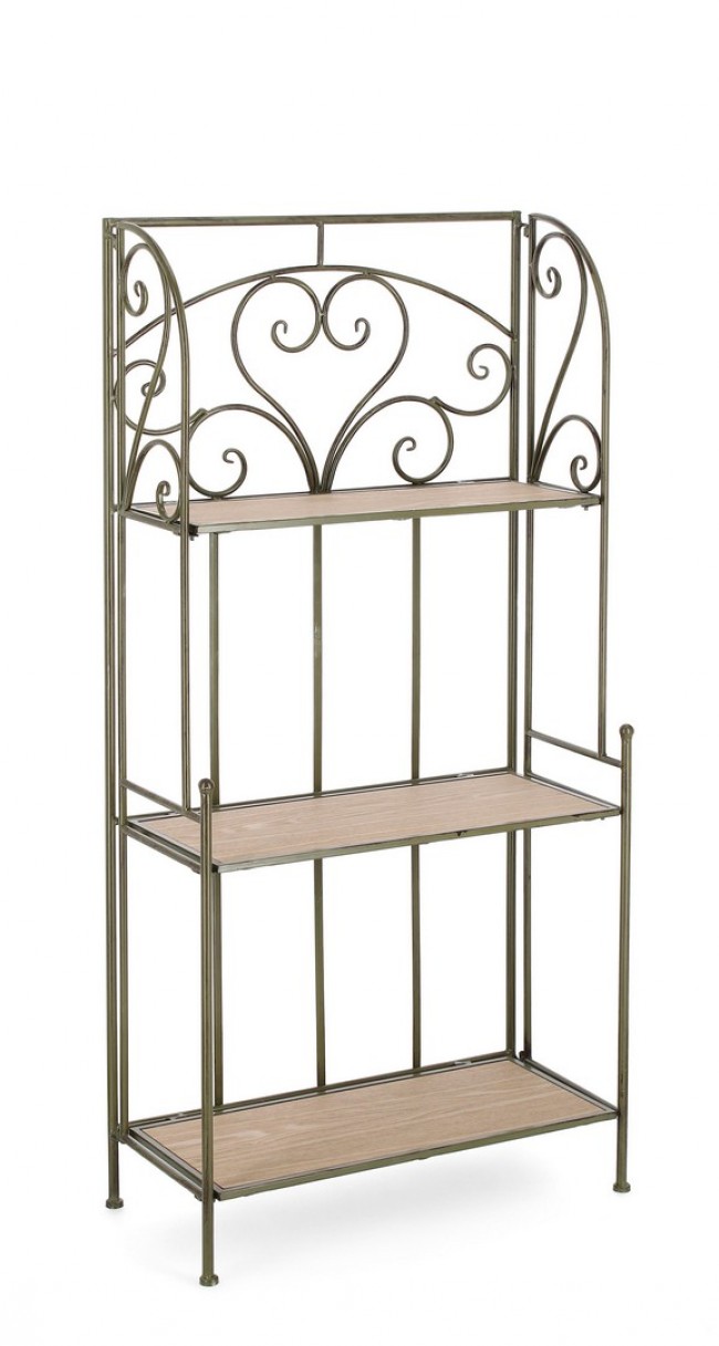 209440-b2b_big Yes - SCAFFALE GUENDA 3P VERDE SCURO H127 - immagine 1