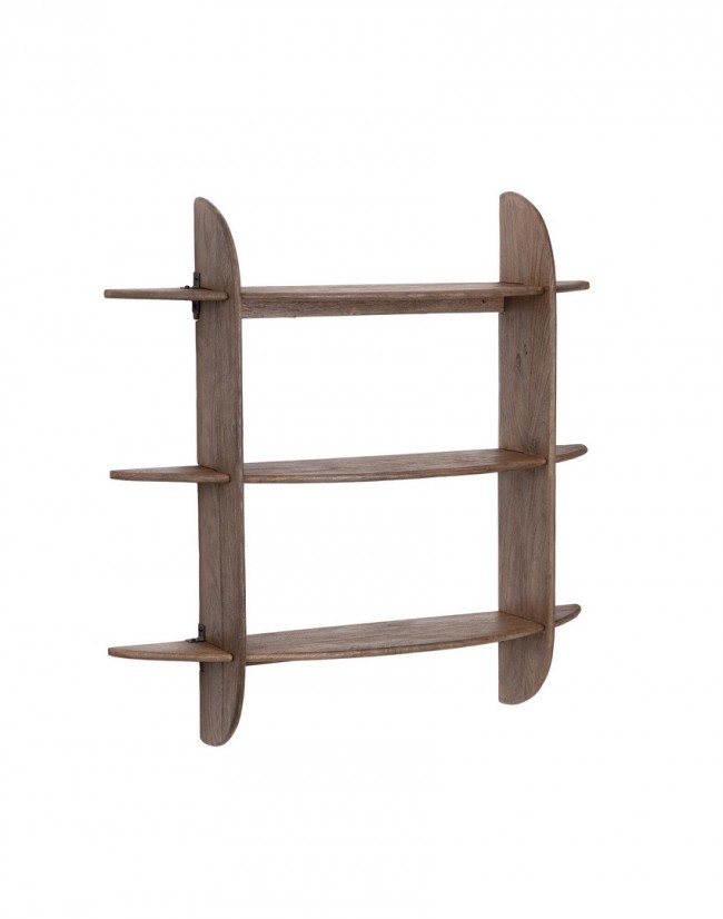 232844-b2b_big Bizzotto - MENSOLA 3P WESTWOOD RUSTIC BROWN - immagine 1