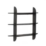 Bizzotto - MENSOLA 3P WESTWOOD NERO